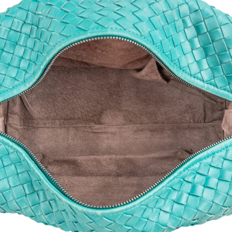 Bottega Veneta Intrecciato Nappa Leather Boston 30 Handbag