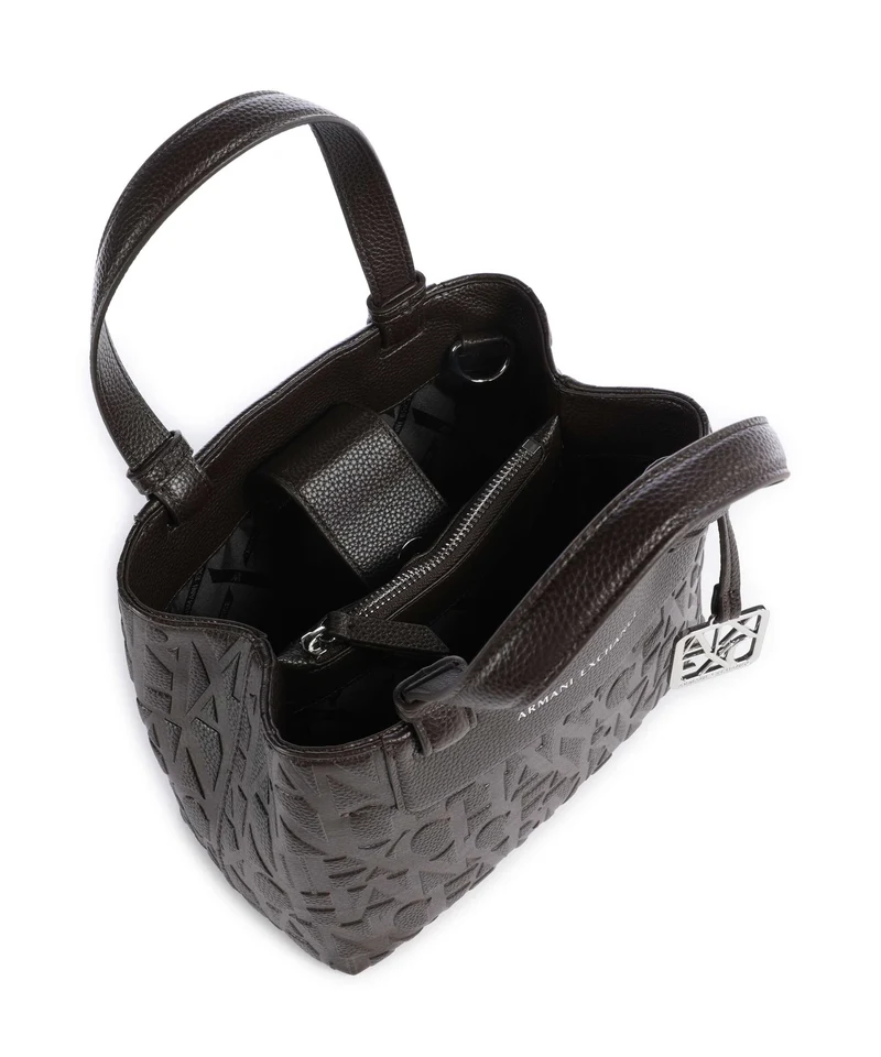 Armani Exchange Liz Monogram S Handtasche antagonist
