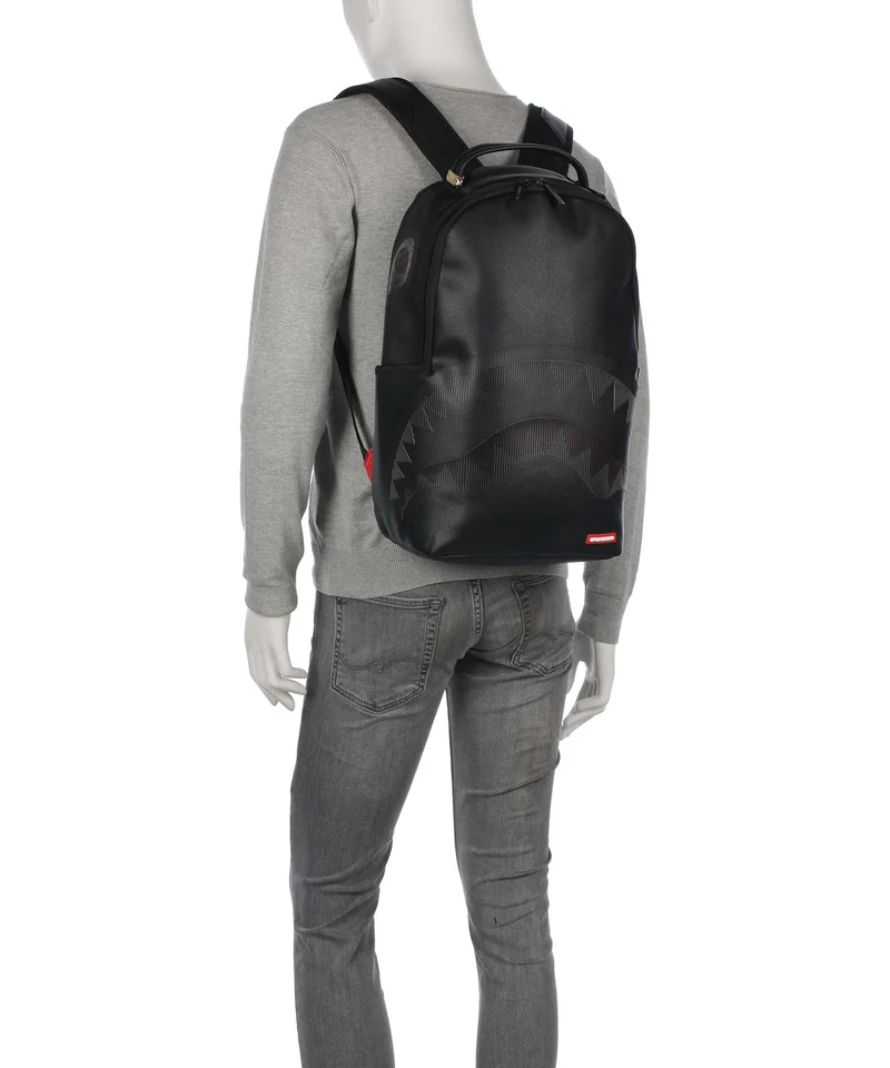Sprayground Disappearing Shark Rucksack black
