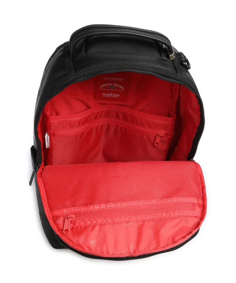 Sprayground Disappearing Shark Rucksack black