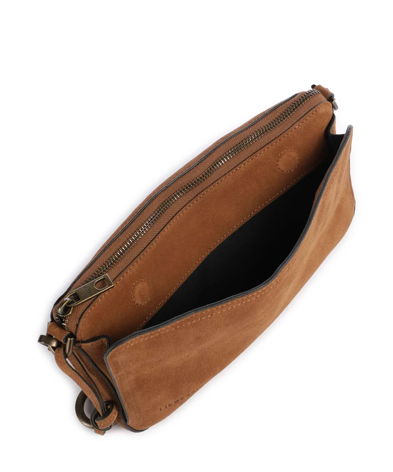 Liebeskind Clarice II Hydro Suede M Umhängetasche brown
