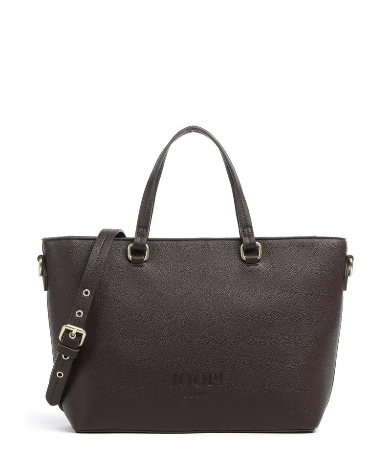 JOOP! Jeans Cuore Lettera Ketty Handtasche darkbrown