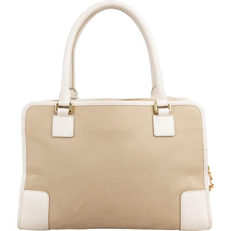 Loewe Classic Anagram Canvas Amazona 35 Handbag
