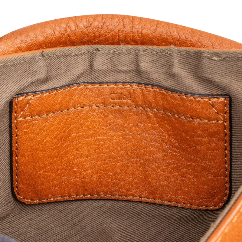 Chloé Grained Calfskin Small Marcie Pochette Crossbody Bag