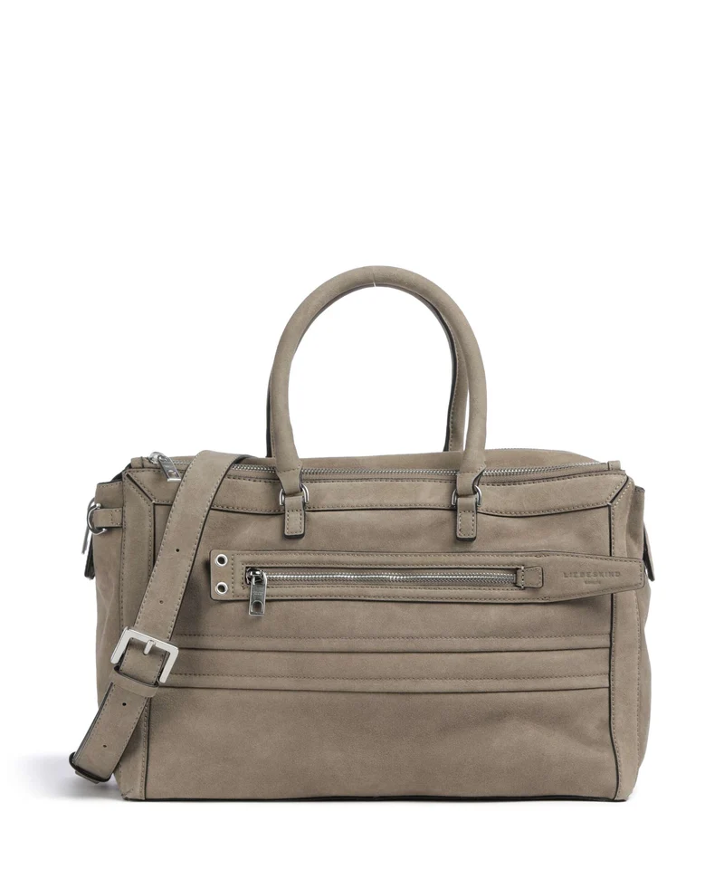 Liebeskind Delia Suede M Handtasche neutral grey