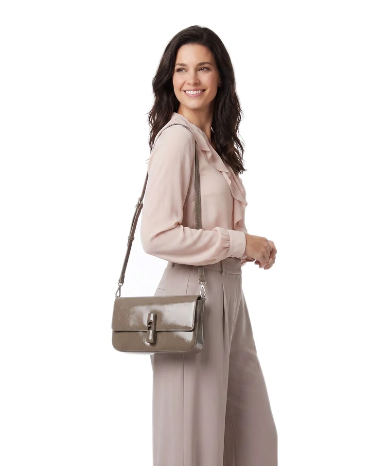 Furla Iride S Umhängetasche muddy gray