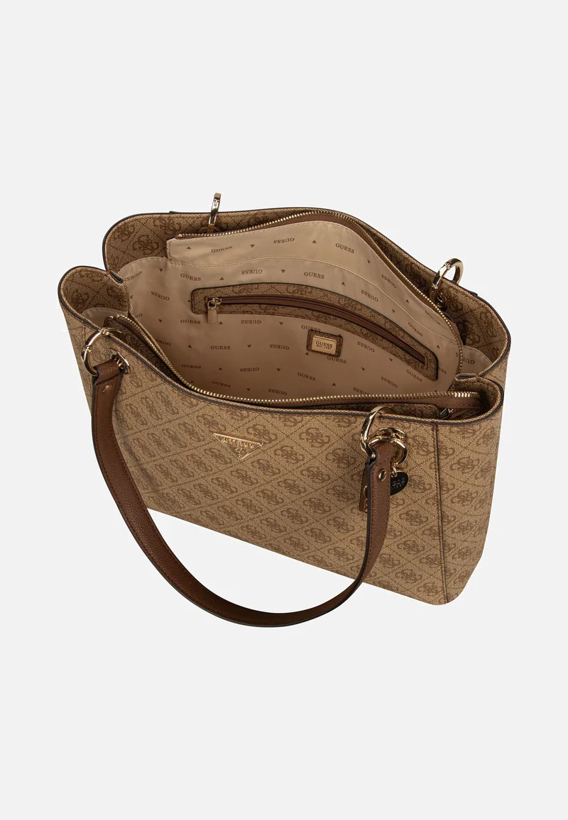 Noelle II TO 72250 Logo Latte/Brown - Shopper