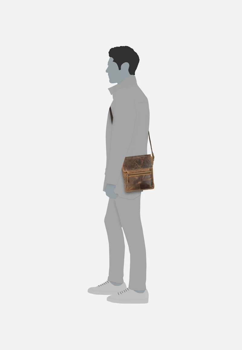 Vintage 1650C Brown - Crossbody Bag
