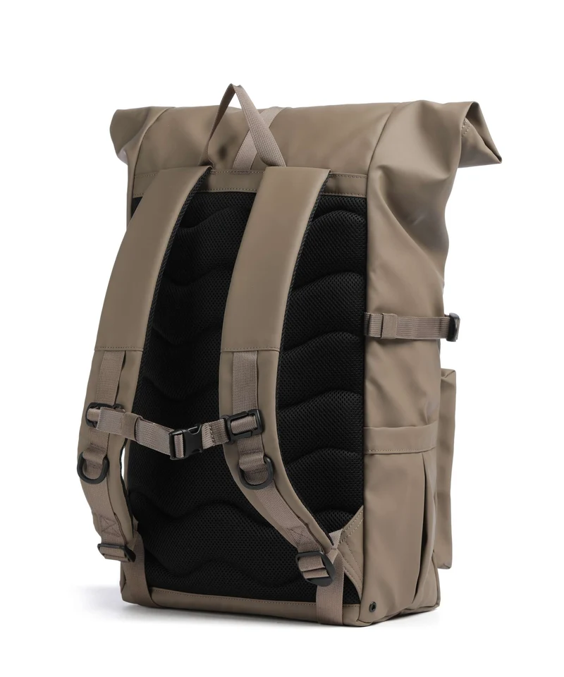 Sandqvist Stream L Rolltop Rucksack clay