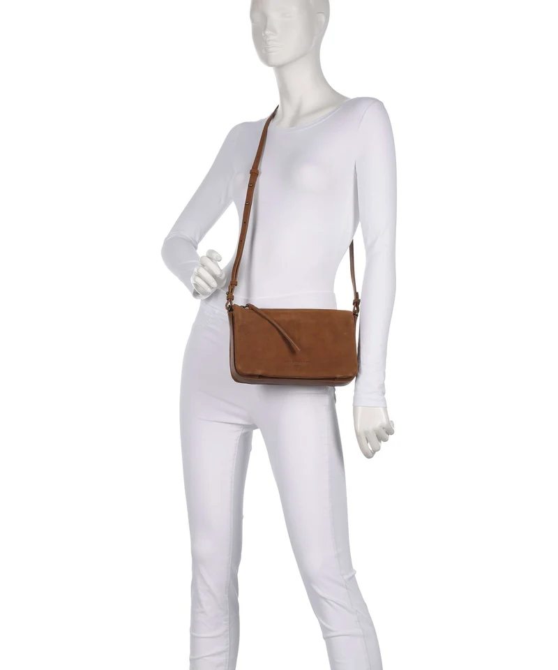 Liebeskind Nina Hydro Suede S Umhängetasche brown