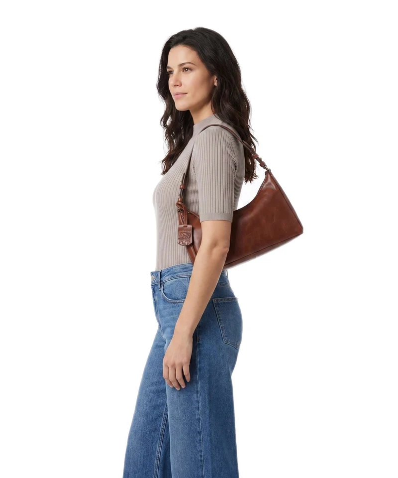 Burkely Fine Florence Schultertasche chestnut