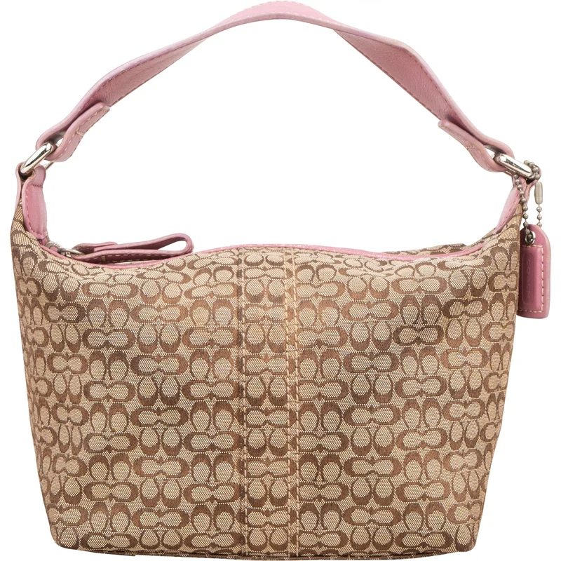 Coach Mini Monogram Signature Demi Pouch Handbag