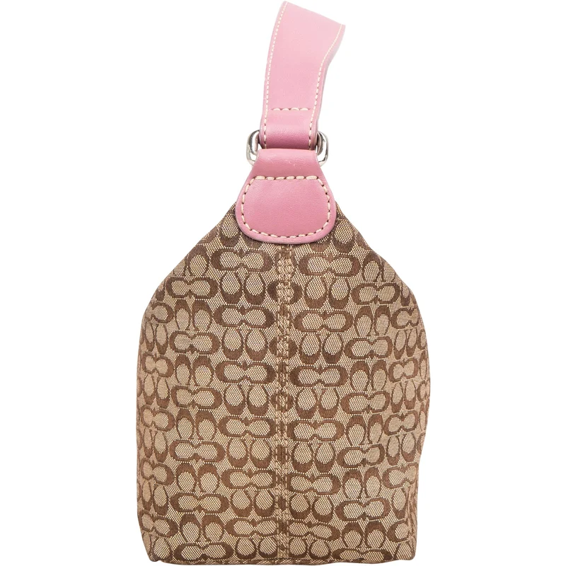 Coach Mini Monogram Signature Demi Pouch Handbag