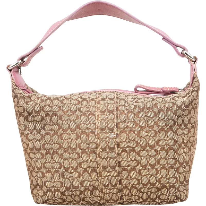Coach Mini Monogram Signature Demi Pouch Handbag