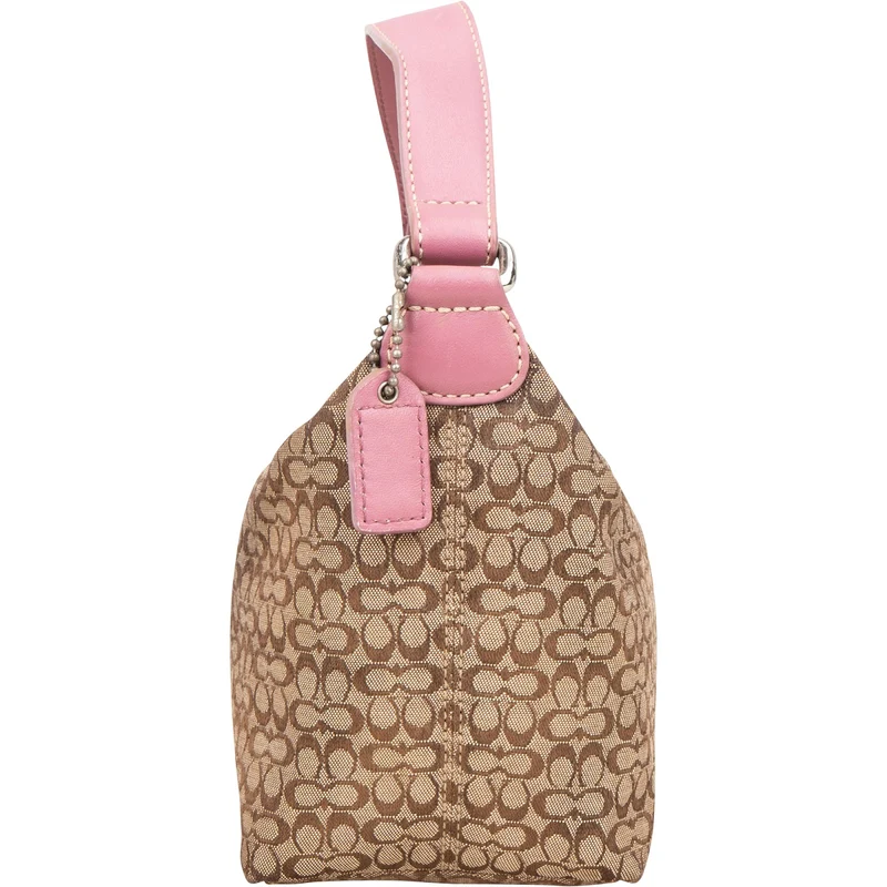 Coach Mini Monogram Signature Demi Pouch Handbag