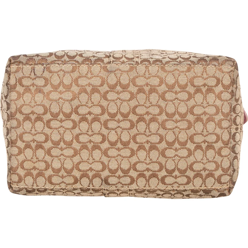 Coach Mini Monogram Signature Demi Pouch Handbag