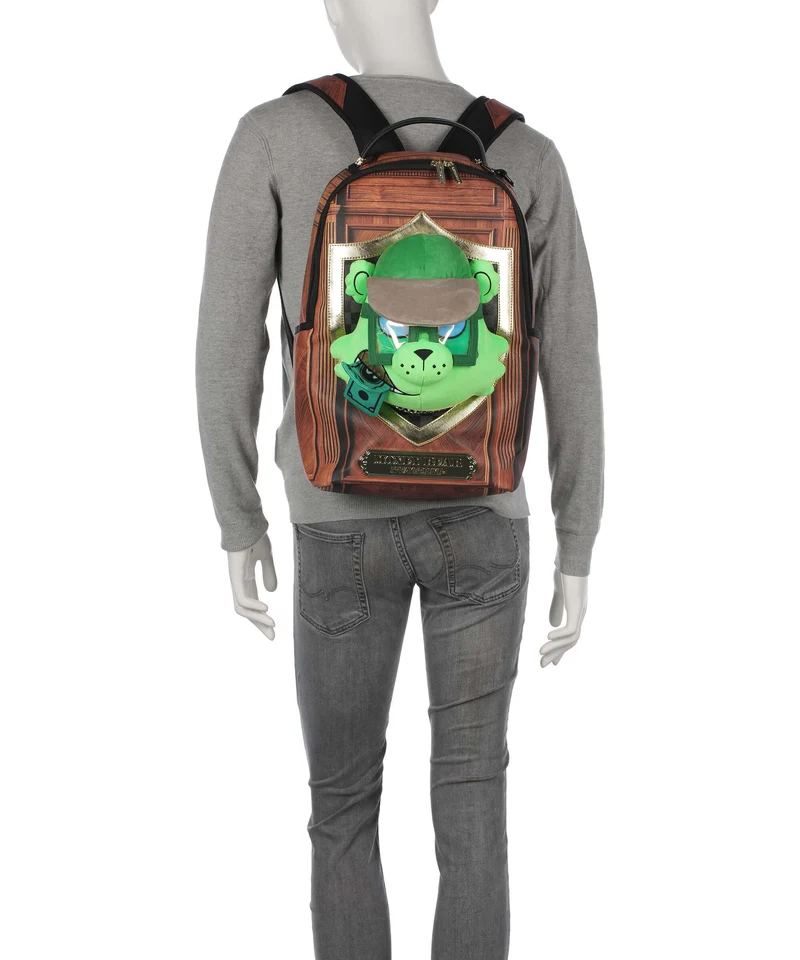 Sprayground Mounted Moneybear Head Rucksack multicolour