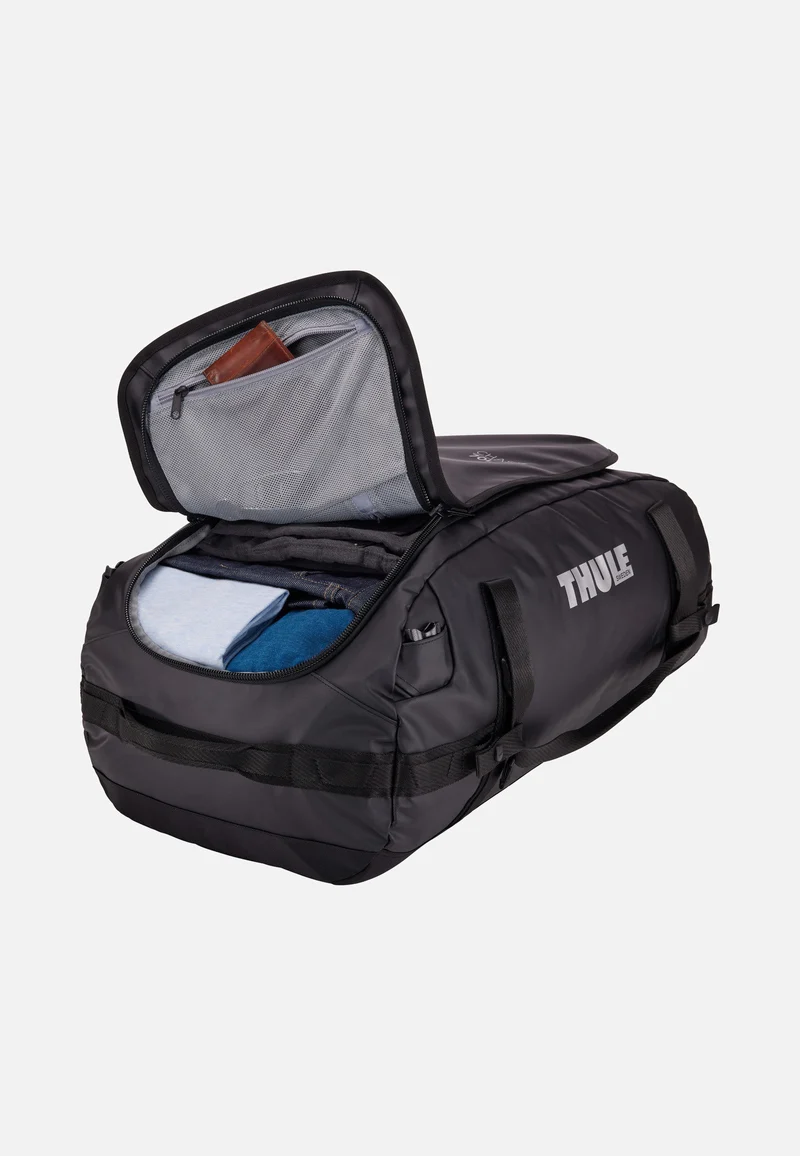 Chasm 70L Black - Dufflebag