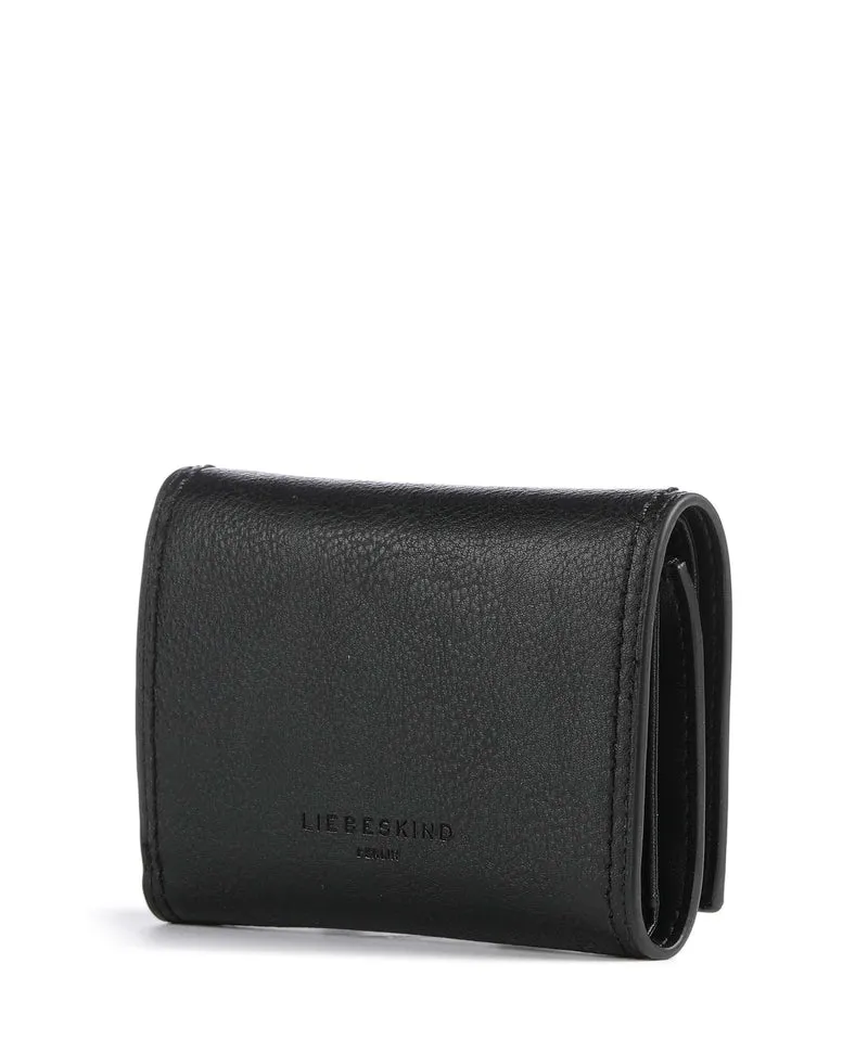 Liebeskind Linn Capri Cow Naturale M Geldbörse black