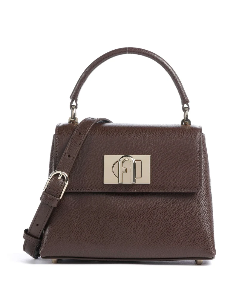 Furla 1927 Mini Handtasche cioccolato/honey