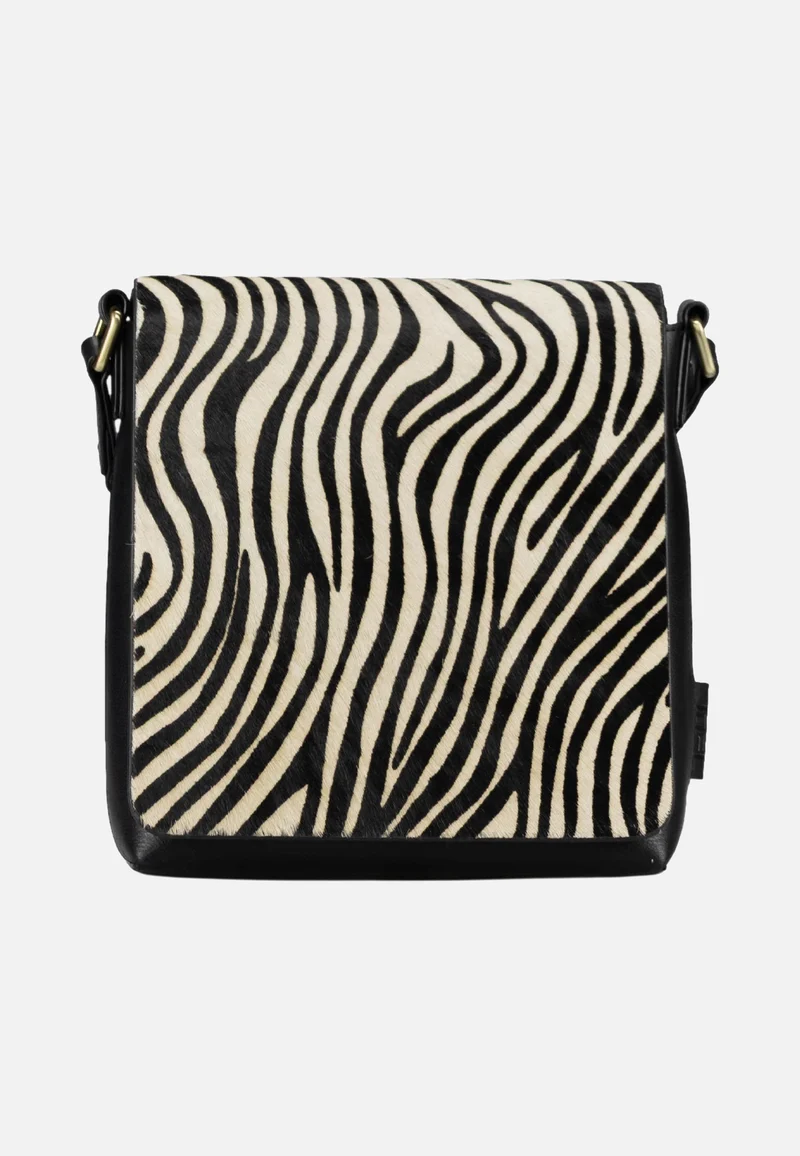 Furry Zebra Shoulder Bag S 3114 Zebra - Schultertasche