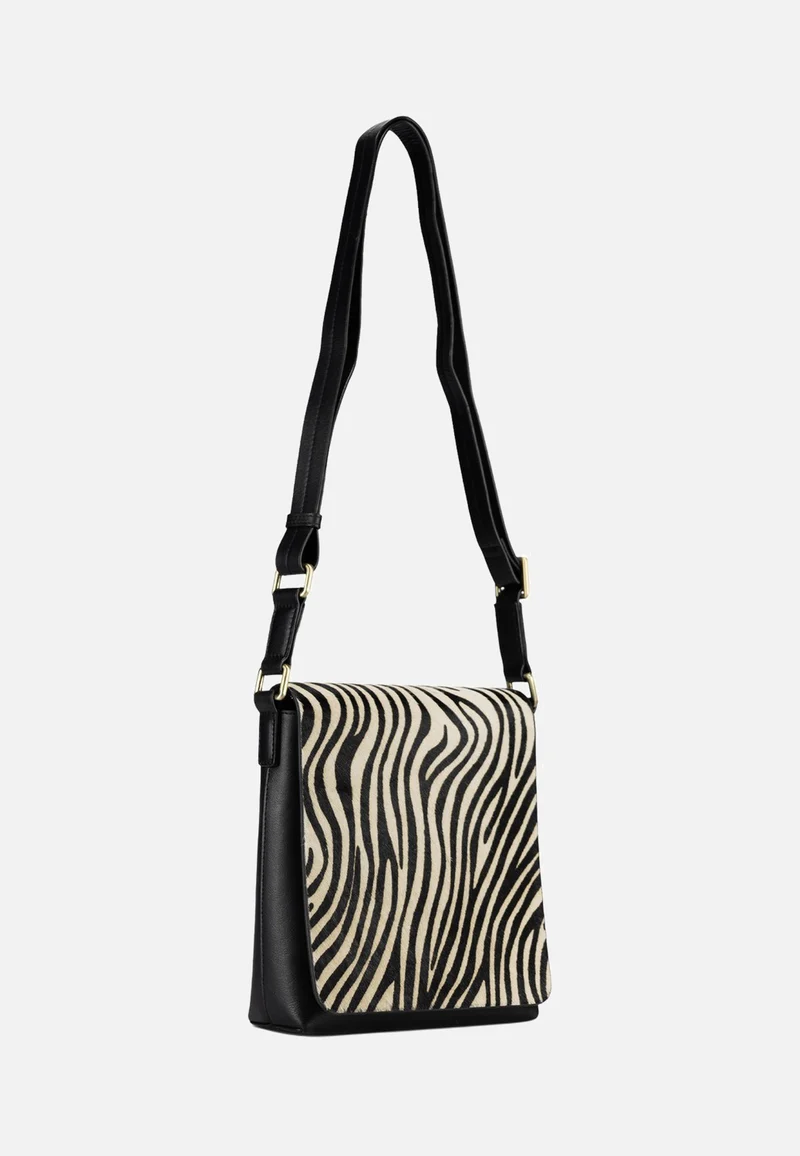 Furry Zebra Shoulder Bag S 3114 Zebra - Schultertasche