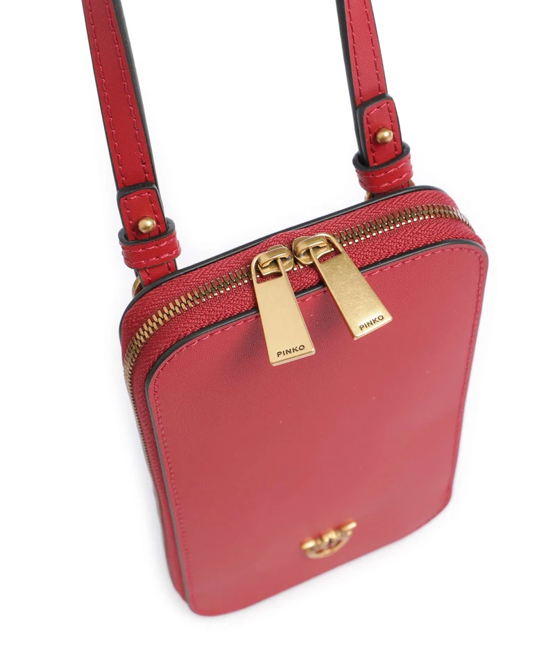 Pinko Handytasche rosso rio/antique gold
