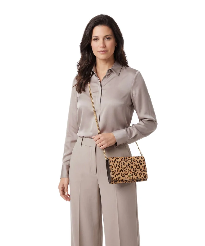 Lauren Ralph Lauren Adair II Large Geldbörse modern leopard/chestnut brown