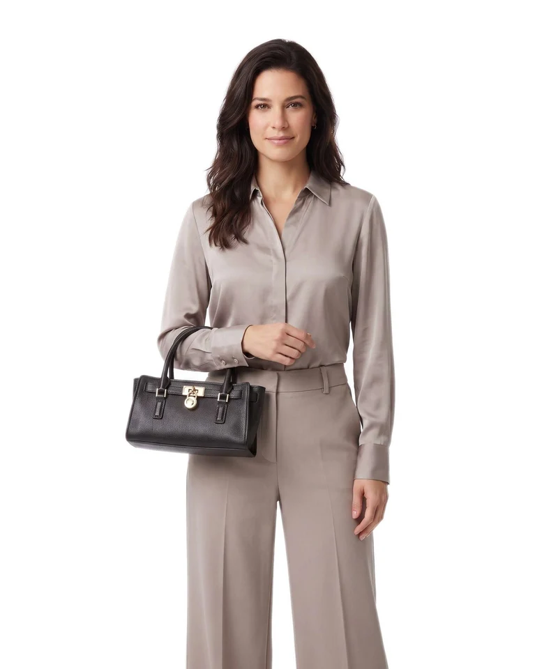 Michael Kors Hamilton Moderne XS Handtasche chocolate