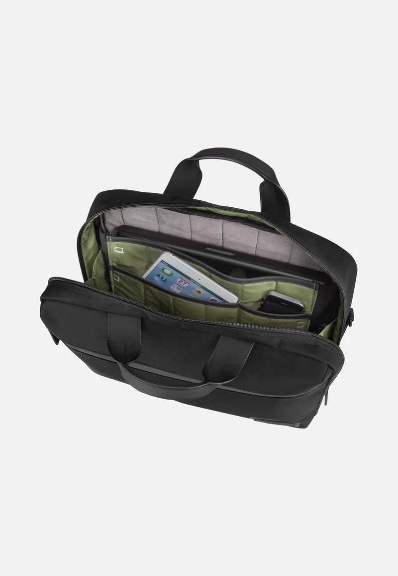 Tallinn Business Bag 1 Comp Black - Aktentasche