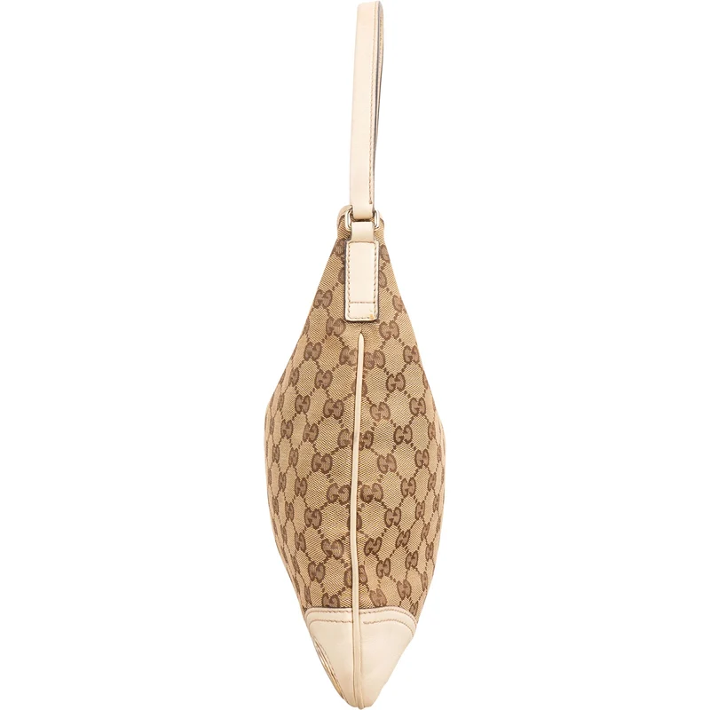 Gucci Monogram GG Canvas Interlocking G Hobo Shoulder Bag