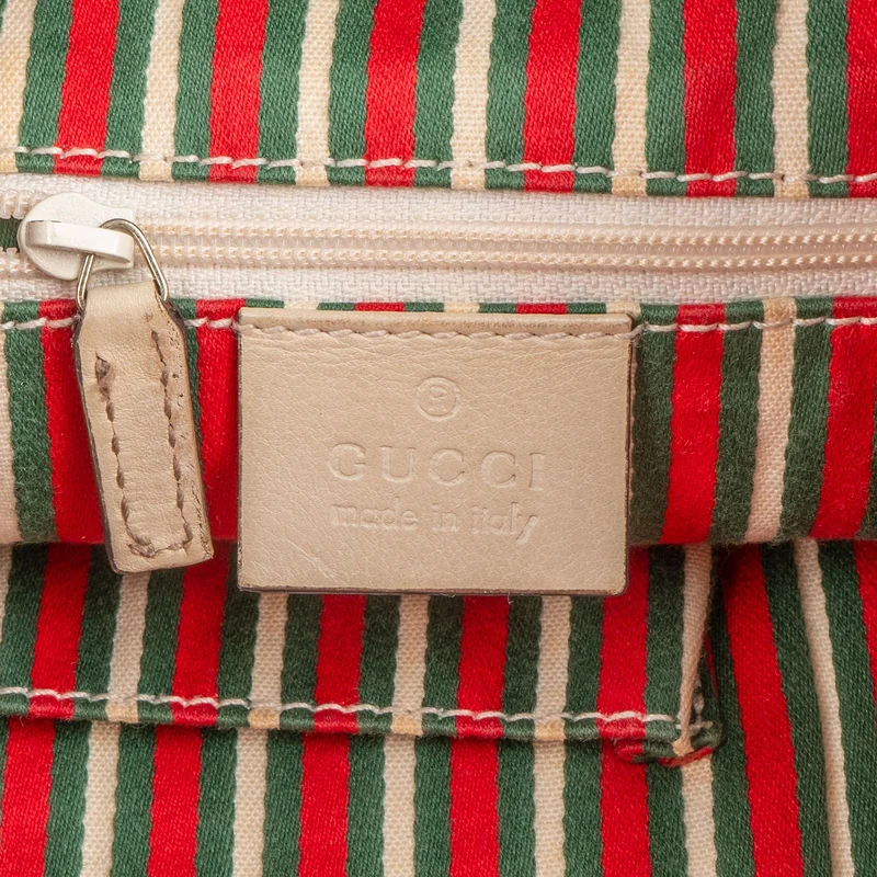 Gucci Monogram GG Canvas Interlocking G Hobo Shoulder Bag