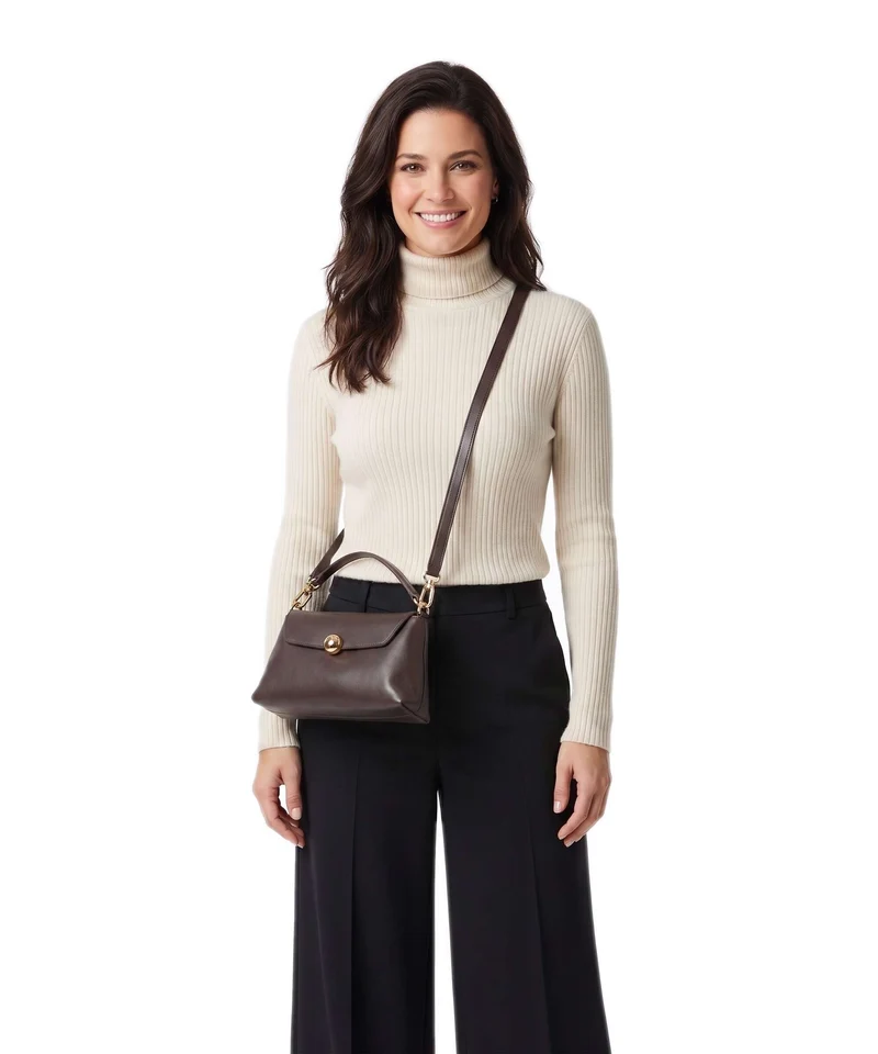 Furla Sfera Soft Mini Umhängetasche cioccolato