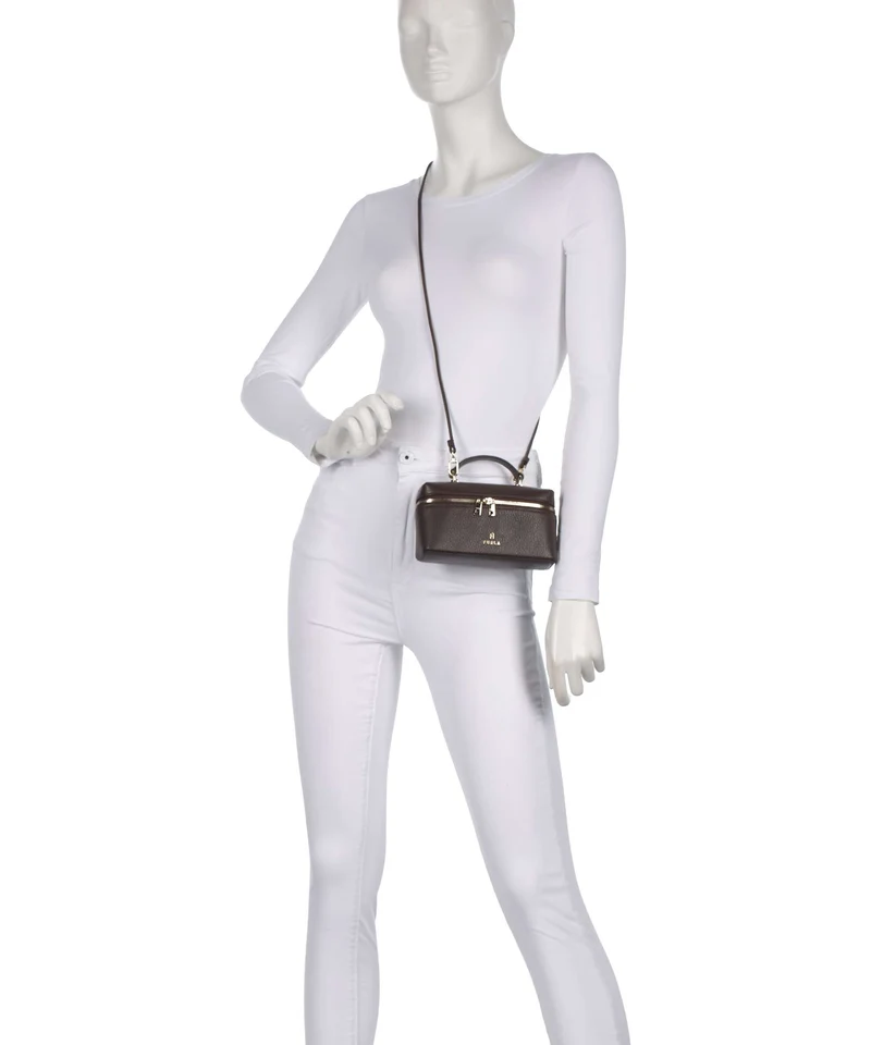 Furla Camelia Micro Umhängetasche cioccolato