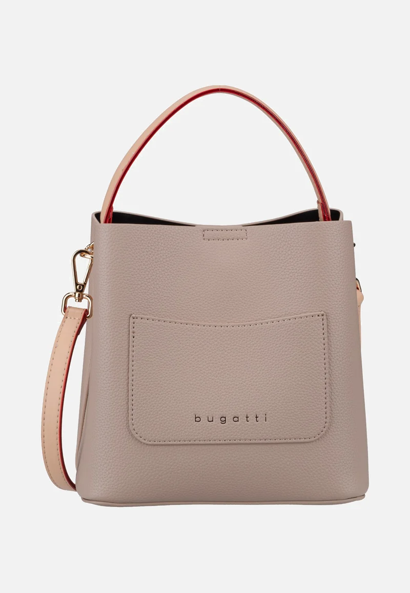 Ella Top Handle Bag Beige - Satchel