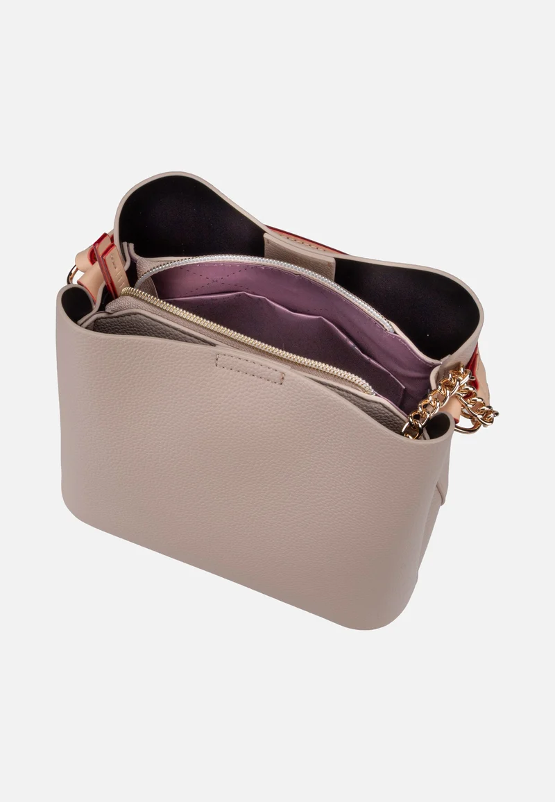 Ella Top Handle Bag Beige - Satchel