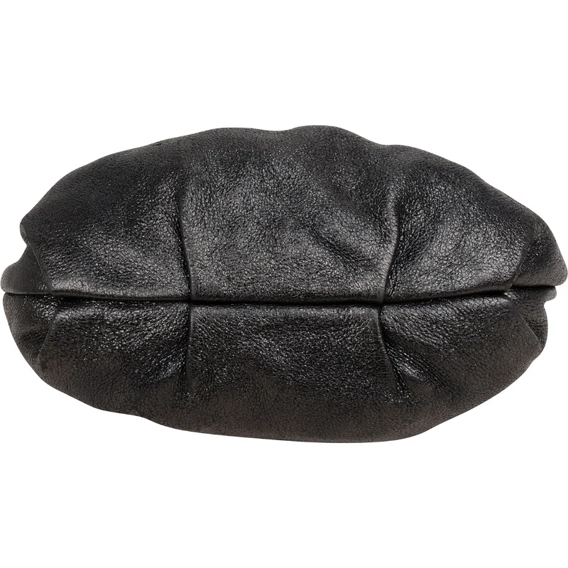 Prada Vitello Daino Ruched Hobo Shoulder Bag