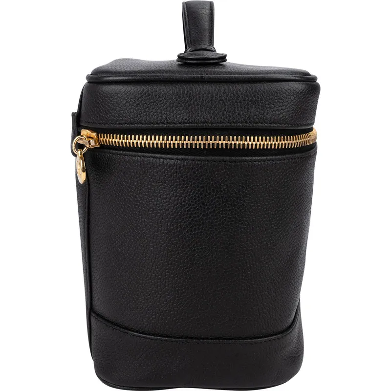 Chanel Caviar Leather CC Vanity Case Handbag