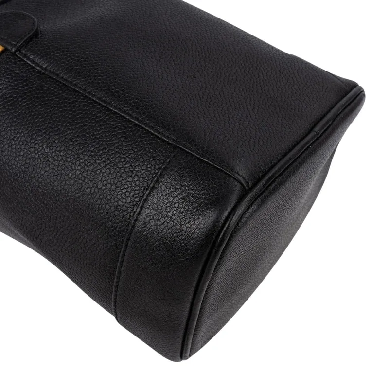 Chanel Caviar Leather CC Vanity Case Handbag