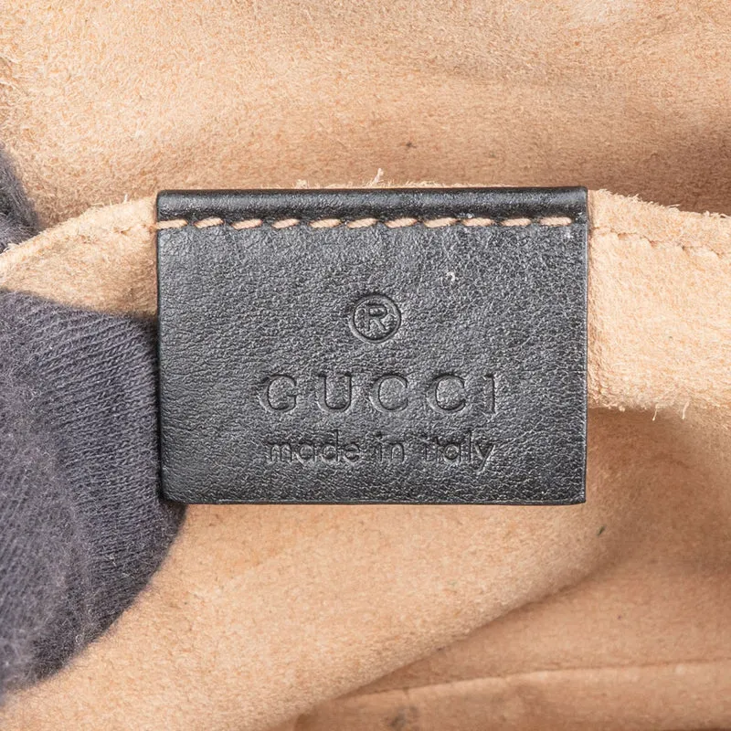 Gucci Chevron Matelassé Leather GG Marmont Mini Camera Crossbody Bag