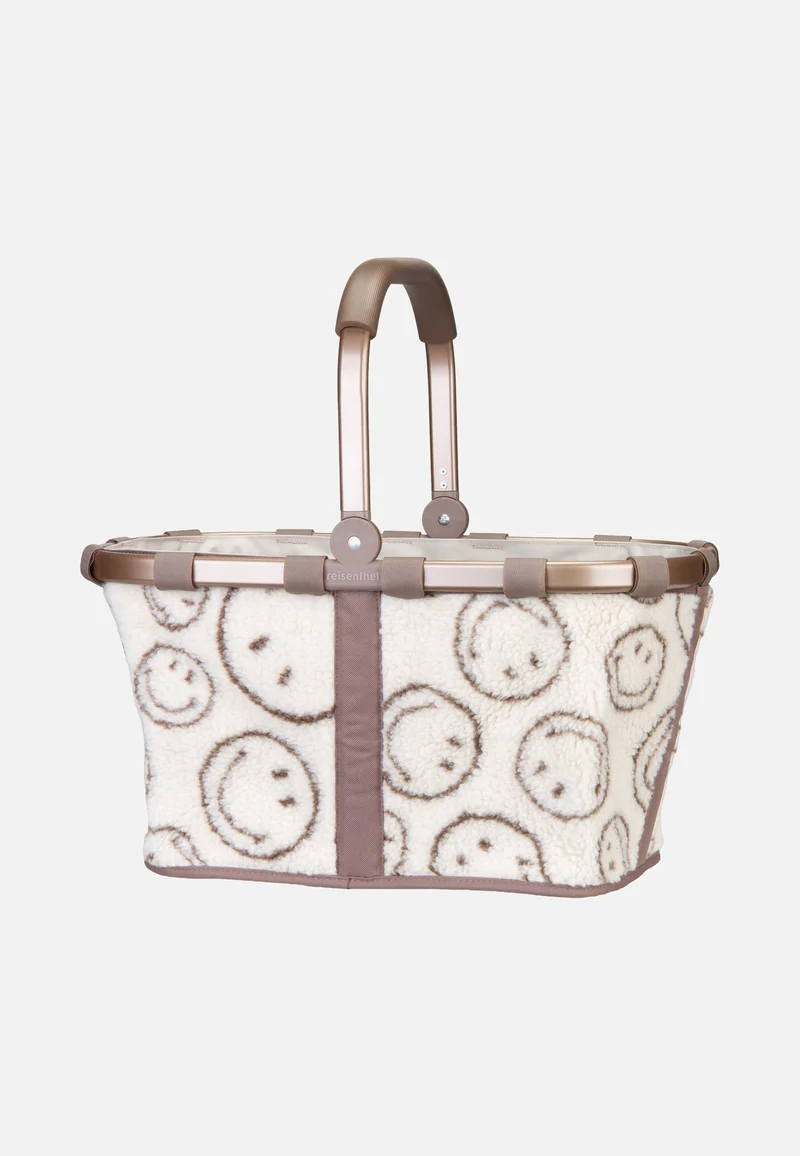 Carrybag Smiley® Teddy Chocolate - Einkaufskorb
