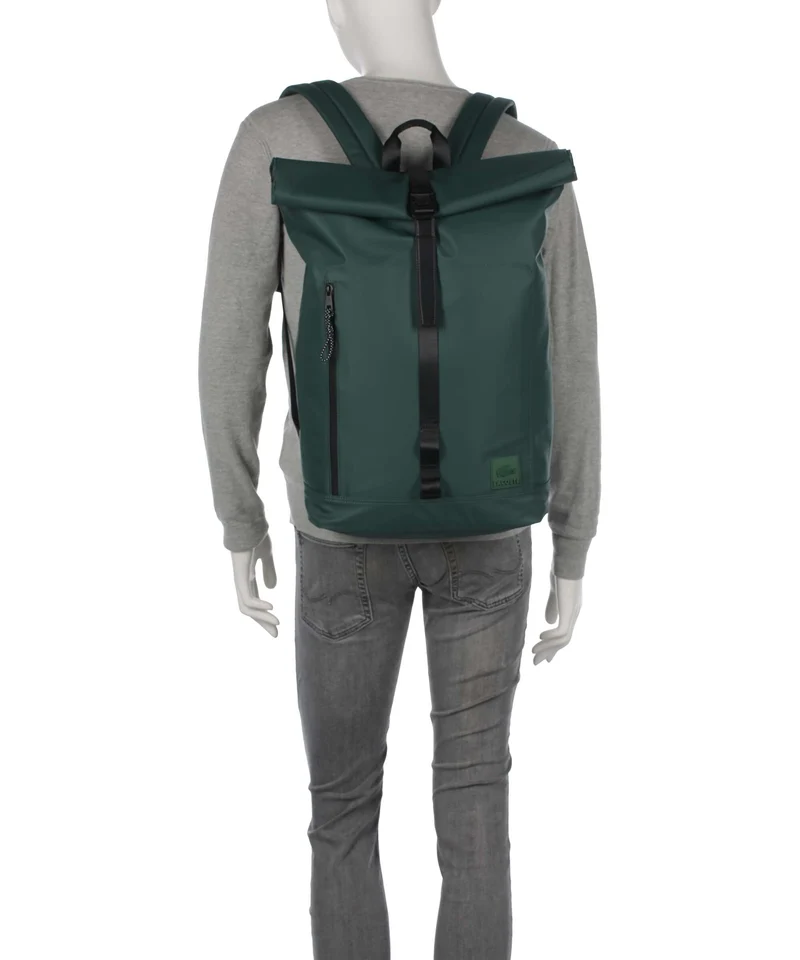 Lacoste In Motion Rolltop Rucksack varech/noir