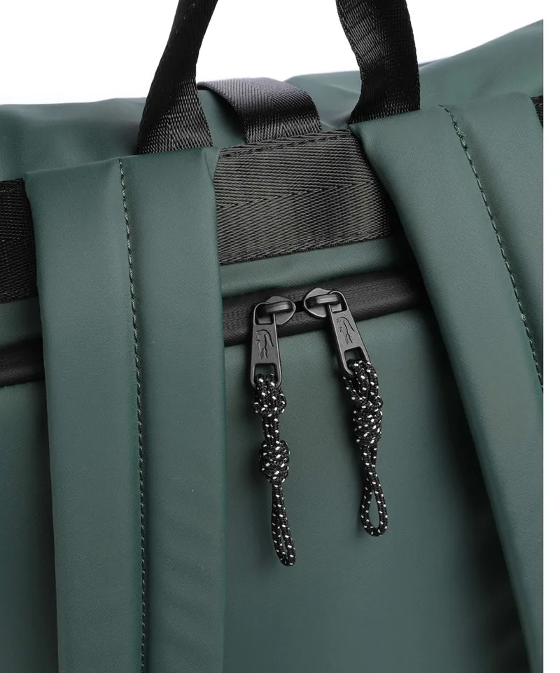 Lacoste In Motion Rolltop Rucksack varech/noir