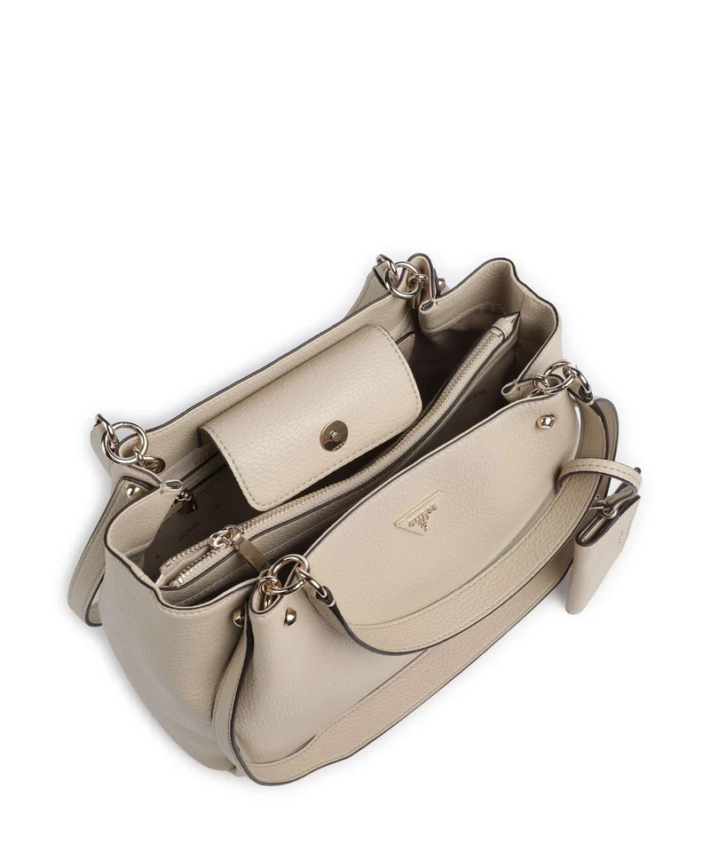 Guess Lorella Girlfriend Handtasche bone