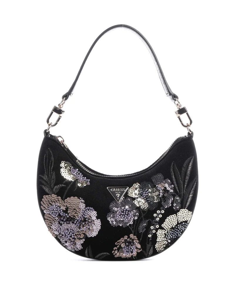 Guess Tasmin Mini Schultertasche black multi