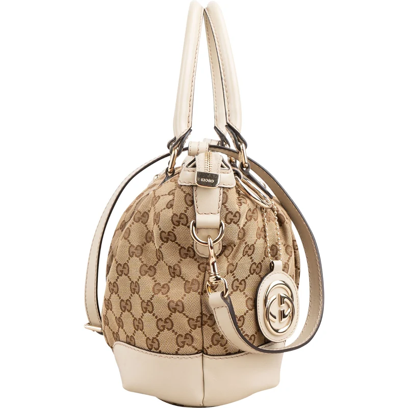 Gucci Monogram GG Canvas Medium Sukey Handbag