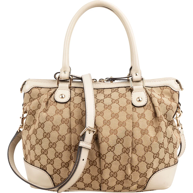 Gucci Monogram GG Canvas Medium Sukey Handbag