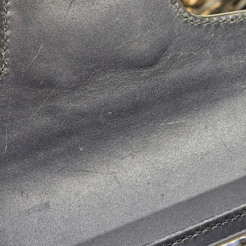 Gucci Guccissima Patent Leather Emily Horsebit Crossbody Bag