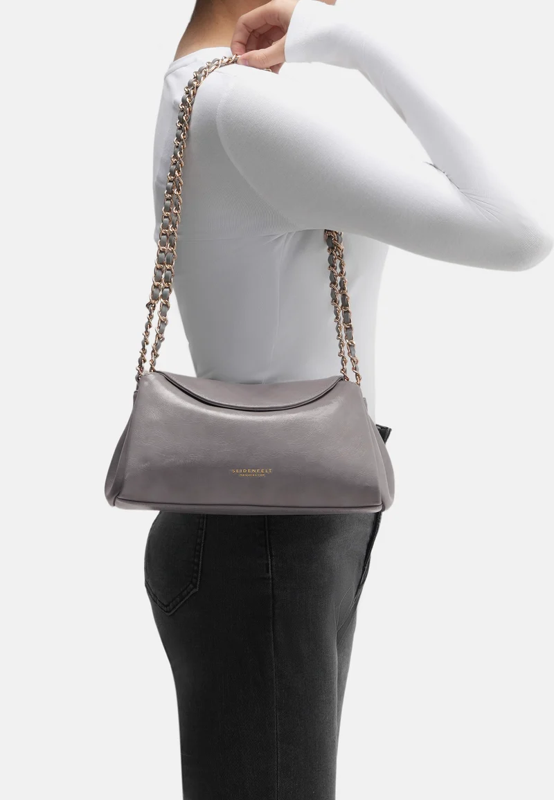Loimaa Handbag Light Grey - Schultertasche