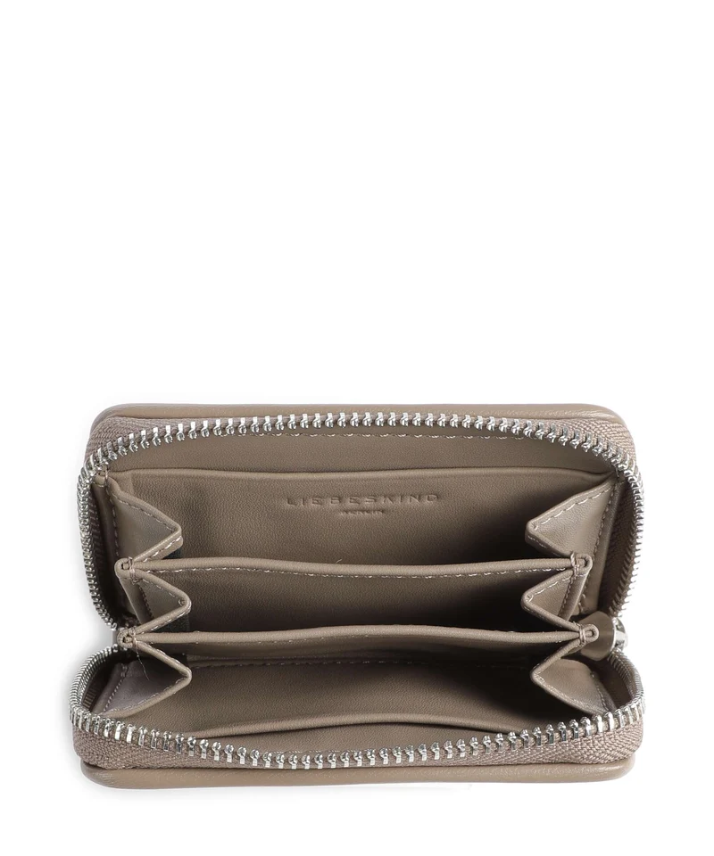 Liebeskind Mino Faye Vintage Goat XS Geldbörse neutral grey